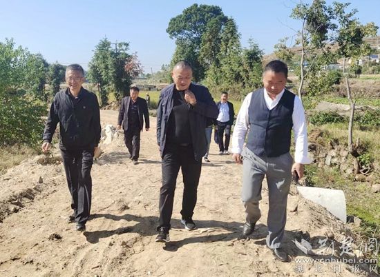 黃岡水文局黨委書記、局長楊仁華到大嶺溝村調(diào)研_副本_副本.jpg.jpg